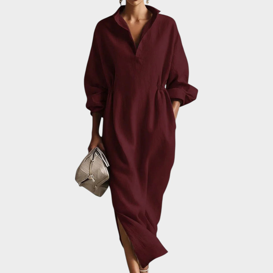 Aviora | Relaxed Midi Shirt Dress
