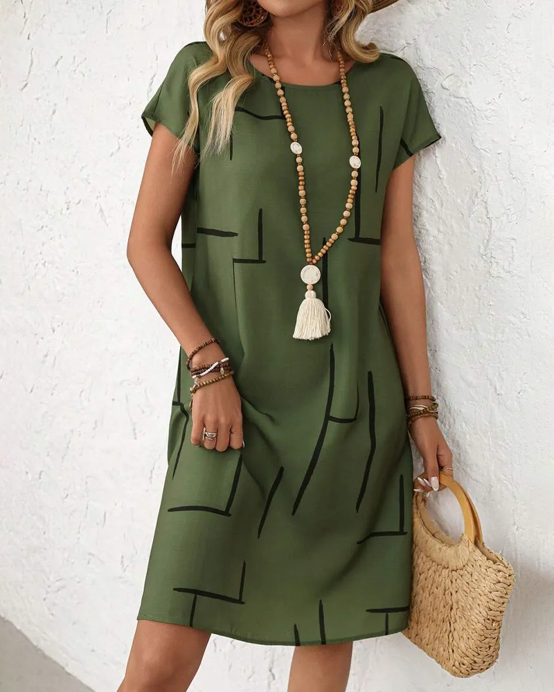 Aisling | Soft-Touch Summer Mini Dress