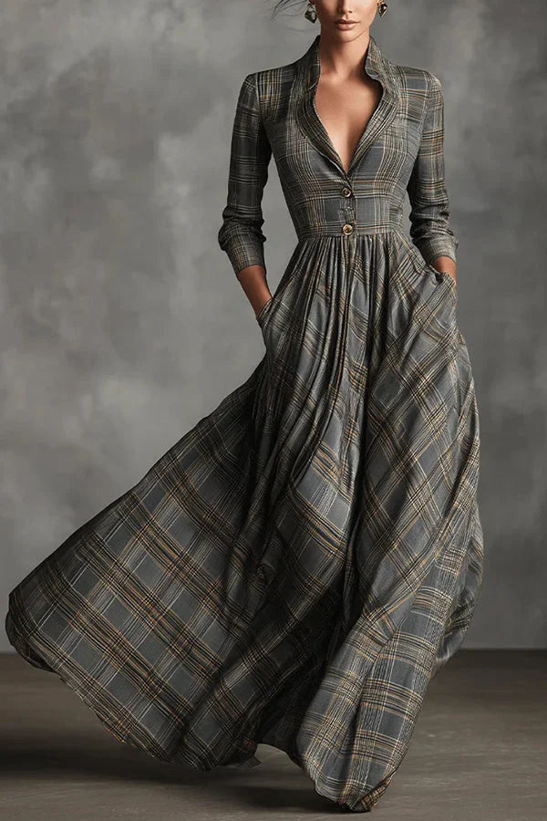 Zeloriah | Slim Fit Pocket Maxi Dress