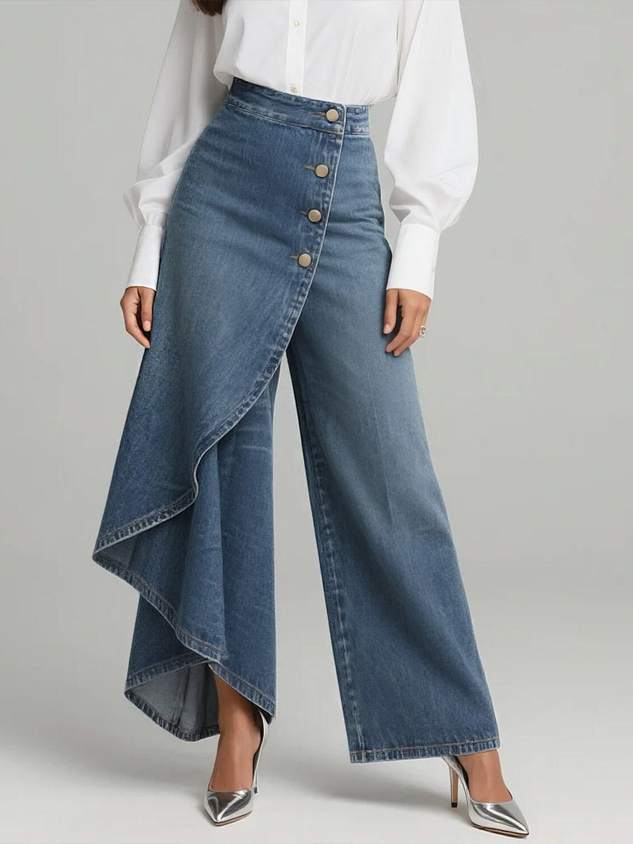Leilani | High-Waisted Relaxed Fit Jeans