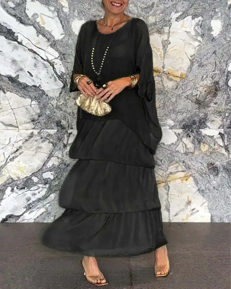 Luna | Tiered Maxi Dress